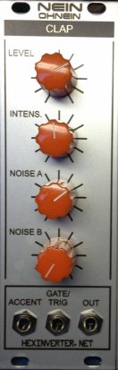 Eurorack Module NeinOhNein CLAP v1.0 from Hexinverter Électronique