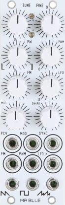 Eurorack Module Simple Saw Core VCO from Blue Lantern Modules