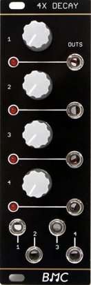 Eurorack Module BMC043 4X Decay from Barton Musical Circuits