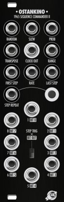 Eurorack Module Ostankino II (black panel) from Xaoc Devices