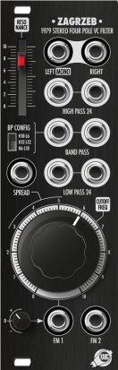 Eurorack Module Zagrzeb (black panel) from Xaoc Devices