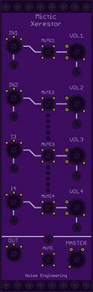 Eurorack Module Mictic Xerestor from Noise Engineering