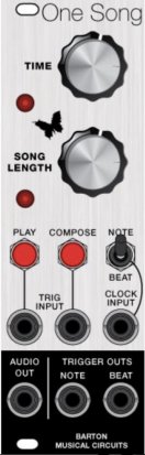 Eurorack Module BMC020 One Song from Barton Musical Circuits