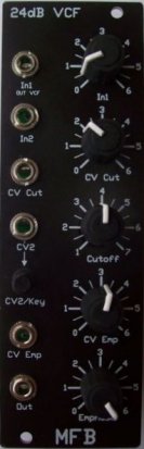 Eurorack Module 24dB VCF from MFB