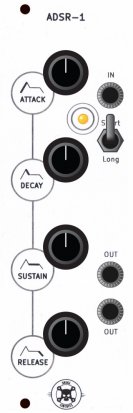 Eurorack Module ADSR-1 from Skull & Circuits