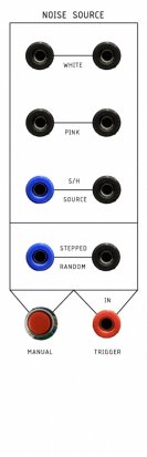 Serge Module Noise Source from Prism Circuits