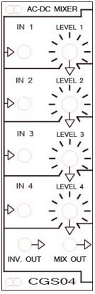 Eurorack Module AC-DC Mixer from CGS