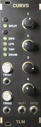 Eurorack Module CURVS (Peaks Clone) from TLM Audio