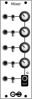 Eurorack Module Mixer from Free Modular