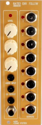 Eurorack Module ADDAC401 Gated Envelope Follower from ADDAC System