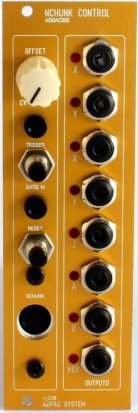 Eurorack Module ADDAC302 Nchunk Control from ADDAC System