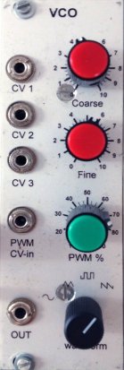 Eurorack Module MFOS VCO from MFOS