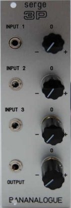 Eurorack Module Serge 3P from Bananalogue