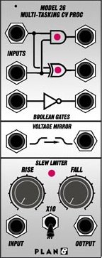 Eurorack Module Model 26 Multi-tasking CV Processor from Plan B