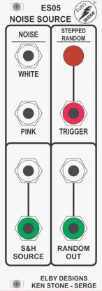 Eurorack Module ES05 - Noise Source from Elby Designs