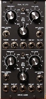 MU Module GMS-782 Dual VC-LFO/VCA from Grove Audio