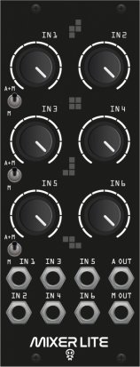 Eurorack Module Drum Mixer Lite from Erica Synths