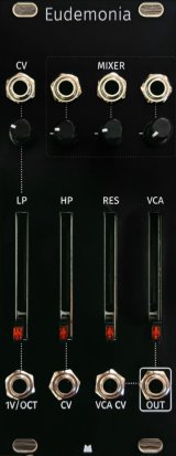 Eurorack Module Eudemonia - Black Panel from Mörk Modules