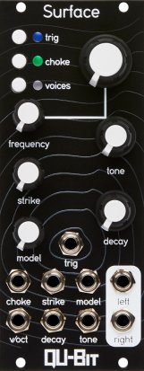 Eurorack Module Surface from Qu-Bit Electronix