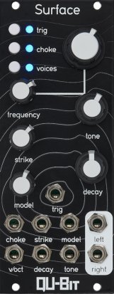 Eurorack Module Surface from Qu-Bit Electronix