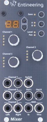 Eurorack Module Mixer from Entineering