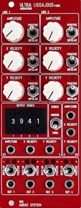 Eurorack Module ADDAC502 Ultra Lissajous from ADDAC System