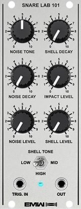 Eurorack Module Snare Lab 101 from EMW