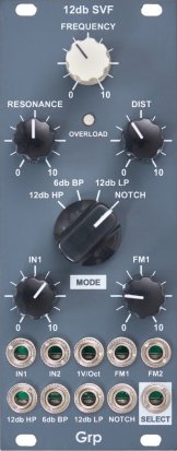 Eurorack Module 12db SVF from Grp