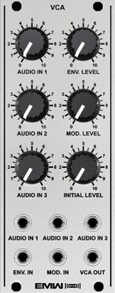 Eurorack Module VCA (Aluminium) from EMW