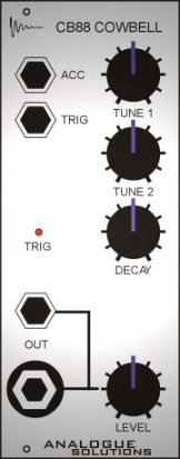 Eurorack Module CB88 Cowbell from Analogue Solutions