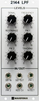 Eurorack Module 2144 Low-Pass Filter (LPF) from Wavefonix