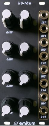 Eurorack Module Emitum Kū-Tàn from Other/unknown