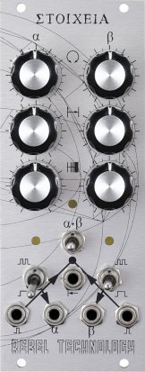 Eurorack Module Stoicheia (Black Alco Knobs) from Rebel Technology