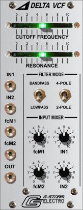 Eurorack Module Delta VCF from G-Storm Electro