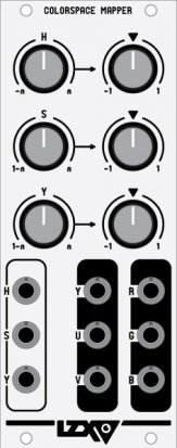 Eurorack Module Colorspace Mapper from LZX Industries