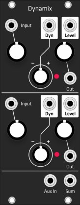 Eurorack Module Dynamix (Grayscale black panel) from Grayscale