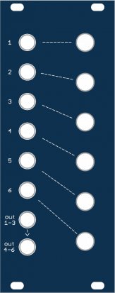 Eurorack Module Mix 6 -> 1 from Other/unknown