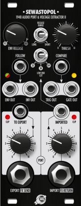 Eurorack Module Sewastopol II (black panel) from Xaoc Devices