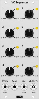 Eurorack Module VC Sequencer from RYO