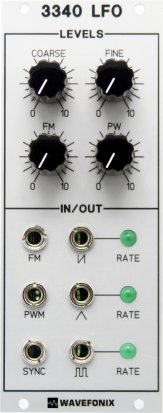 Eurorack Module 3340 Low-Frequency Oscillator (LFO) from Wavefonix