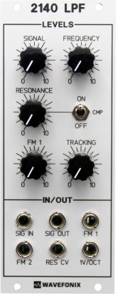 Eurorack Module 2140 Low-Pass Filter (LPF) from Wavefonix