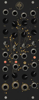 Eurorack Module quarté from Bizarre Jezabel