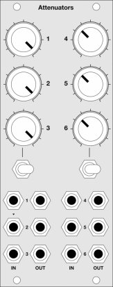 Eurorack Module Attenuator 6 from Other/unknown