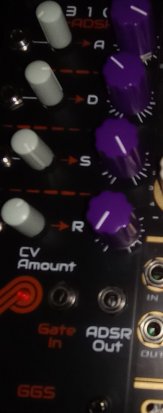 Eurorack Module VCADSR from Guru Gara Synth