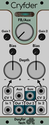 Eurorack Module Cryfder (Concept) from Dwyfor Tech