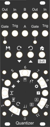 Eurorack Module Quantizer (Reversed) from Kassutronics