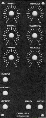 MOTM Module Synthacon VCF from CGS