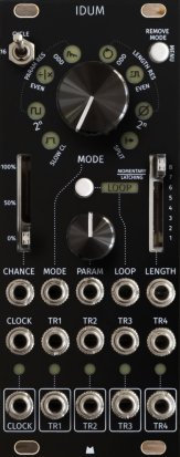 Eurorack Module Idum - Black Panel from Mörk Modules