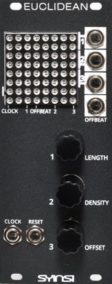 Eurorack Module Euclidean from Syinsi