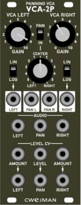 Eurorack Module VCA-2P from Cwejman